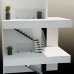 نقشه برداری تخصصی پله - پروژه آقای میرخباز کاشان 2